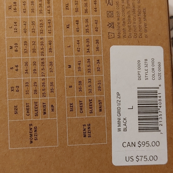 Eddie Bauer fleece baselayer - Picture 3 of 9